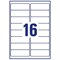 Avery Laser Recycled Address Label 99.1x33.9mm 16 Per A4 Sheet White (Pack 240 Labels) LR7162-15