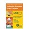 Pelltech Self-Adhesive Business Card Pocket, 60x95mm, Pack of 100