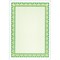 Decadry A4 Shell Emerald Green C Certificate Paper 115gsm (Pack of 25)
