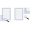 Decadry A4 Border Certificate Paper, Blue, 115gsm, Pack of 25 Decadry A4 Border Certificate Paper, Blue, 115gsm, Pack of 25