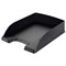 Leitz High-Sided Letter Tray with Extra Label Space - Black