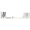 Leitz Wow Tape Dispenser and 1 Tape Roll, Takes 19mm x 33m Tape, White and Grey