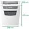 Leitz IQ Home Office P-4 Cross-Cut Paper Shredder, 23 Litres