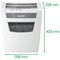 Leitz IQ Home Office P-4 Cross-Cut Paper Shredder, 23 Litres