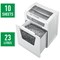 Leitz IQ Office P-5 Micro-Cut Paper Shredder, 23 Litres