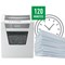 Leitz IQ Office P-5 Micro-Cut Paper Shredder, 23 Litres