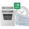 Leitz IQ Office P-4 Cross-Cut Paper Shredder, 23 Litres