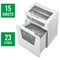 Leitz IQ Office P-4 Cross-Cut Paper Shredder, 23 Litres