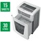 Leitz IQ Office Pro P-5 Micro-Cut Paper Shredder, 30 Litres