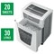 Leitz IQ Office Pro P-4 Cross-Cut Paper Shredder, 30 Litres