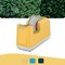 Leitz Cosy Tape Dispenser with Tape, Heavy Base, Warm Yellow