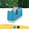 Leitz Cosy Tape Dispenser with Tape, Heavy Base, Calm Blue