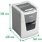 Leitz IQ Autofeed Small Office 100 Automatic P-4 Cross-Cut Paper Shredder, 34 Litres