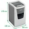 Leitz IQ Autofeed Office 150 Automatic P-4 Cross-Cut Paper Shredder, 44 Litres