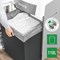 Leitz IQ Autofeed Office Pro 600 P-4 Cross-Cut Shredder, 110 Litres