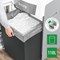 Leitz IQ Autofeed Office Pro 600 P-4 Cross-Cut Shredder, 110 Litres