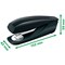 Leitz Stapler NeXXt Recycled Half Strip Stapler, Capacity 30 Sheets, Black