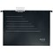 Leitz Alpha Recycle Manilla Suspension Files, V Base, A4, Black, Pack of 10