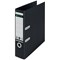 Leitz Recycled A4 Lever Arch Files, 80mm Spine, Black, Pack of 10