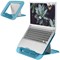 Leitz Ergo Cosy Laptop Stand, Adjustable Tilt, Blue Leitz Ergo Cosy Laptop Stand, Adjustable Tilt, Blue