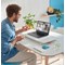 Leitz Ergo Cosy Tabletop Sit Stand Workstation, Adjustable Height, White