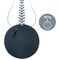 Leitz Ergo Cosy Active Sitting Ball, Velvet Grey Leitz Ergo Cosy Active Sitting Ball, Velvet Grey