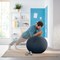 Leitz Ergo Cosy Active Sitting Ball, Velvet Grey Leitz Ergo Cosy Active Sitting Ball, Velvet Grey