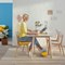 Leitz Ergo Cosy Foot Rest, Warm Yellow