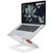 Leitz Ergo Adjustable Multi-Angle Laptop Stand, Adjustable Height and Tilt, White