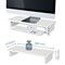 Leitz Ergo Monitor Stand 560x80x210mm White