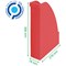 Leitz Recycle Magazine File, A4, Red