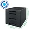 Leitz Recycle 4 Drawer Cabinet, Black