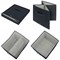 Leitz Fabric Storage Box with Lid, Twinpack, Large, Grey