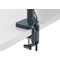 Leitz Ergo Single Monitor Arm, Adjustable Height and Tilt, Dark Grey