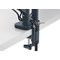 Leitz Ergo Dual Monitor Arm, Adjustable Height and Tilt, Dark Grey