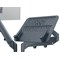 Leitz Ergo Dual Monitor and Laptop Arm, Adjustable Height and Tilt, Dark Grey