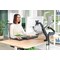 Leitz Ergo Dual Monitor and Laptop Arm, Adjustable Height and Tilt, Dark Grey