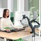 Leitz Ergo Dual Monitor and Laptop Arm, Adjustable Height and Tilt, Dark Grey