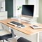 Leitz Ergo Monitor Stand, Adjustable Height, Light Grey