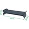 Leitz Ergo Monitor Stand, Adjustable Height, Dark Grey
