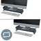 Leitz Ergo Monitor Stand, Adjustable Height, Dark Grey