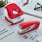 Leitz NeXXt Wow Half Strip Stapler, Capacity 30 Sheets, Red