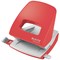Leitz Recycle NeXXt Hole Punch, 30 Sheets, Red Leitz Recycle NeXXt Hole Punch, 30 Sheets, Red