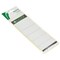 Leitz Replacement Spine Labels for Standard Lever Arch File, Self Adhesive, 1642-00-85, Pack of 10