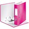 Leitz Wow A4 Lever Arch Files, 80mm Spine, Pink, Pack of 10