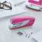 Leitz NeXXt Wow Half Strip Stapler, Capacity 30 Sheets, Pink