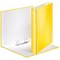 Leitz Wow Ring Binder, A4, 2 D-Ring, 25mm Capacity, Yellow, Pack of 10