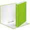 Leitz Wow Ring Binder, A4, 2 D-Ring, 25mm Capacity, Green, Pack of 10