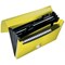 Leitz Recycle Expanding Concertina Project File, 5 Part, A4, Yellow, Pack of 5