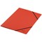 Leitz Recycle A4 Elasticated Folder, Red, Pack of 10